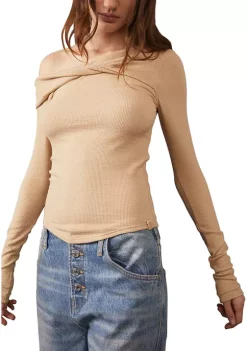 Promo 😍 Free People We The Free Addie Layering 👚 Shirt 🧨 -Free People Sales Belk 425