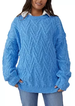 Top 10 ⌛ Free People Isla Cable Knit Tunic 🌟 -Free People Sales Belk 438