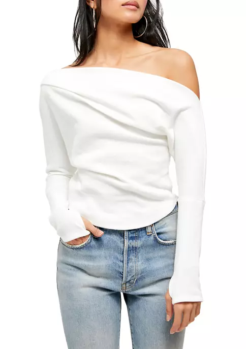 New 🥰 Free People We The Free Fuji Thermal Knit Long Sleeve Top 👍 6 New 🥰 Free People We The Free Fuji Thermal Knit Long Sleeve Top 👍 - Image 6
