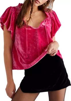 Best Pirce ❤️ Free People Terese Top 💯 -Free People Sales Belk 664