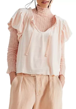 Best Pirce ❤️ Free People Terese Top 💯 -Free People Sales Belk 665