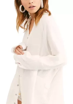 Coupon 🌟 Free People ☀️ Summer Daydream Button Down 👕 Shirt 🥰 -Free People Sales Belk 705