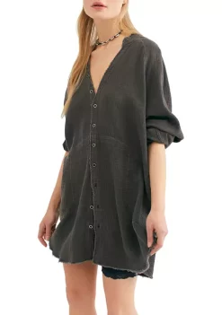 Coupon 🌟 Free People ☀️ Summer Daydream Button Down 👕 Shirt 🥰 -Free People Sales Belk 706