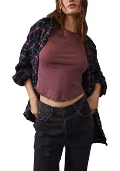 Buy 🛒 Free People We The Free Be My Baby T-Shirt 👏 -Free People Sales Belk 752