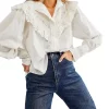 Outlet 🎉 Free People Hit the Road Button Down 👚 Shirt 🤩