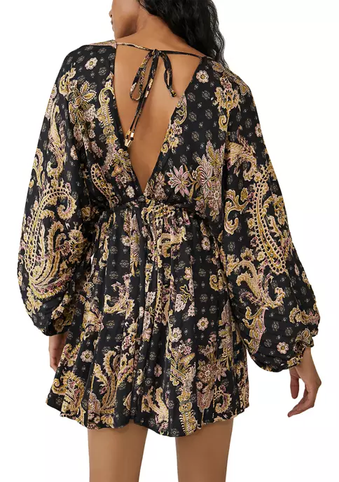 Brand new ⌛ Free People Printed Arzel Mini 👗 Dress 🔔 2 Brand new ⌛ Free People Printed Arzel Mini 👗 Dress 🔔 - Image 2