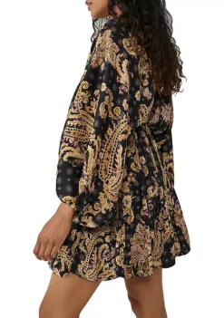 Brand new ⌛ Free People Printed Arzel Mini 👗 Dress 🔔 10 Brand new ⌛ Free People Printed Arzel Mini 👗 Dress 🔔 -Free People Sales Belk 818