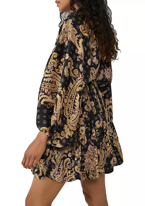 Brand new ⌛ Free People Printed Arzel Mini 👗 Dress 🔔 3 Brand new ⌛ Free People Printed Arzel Mini 👗 Dress 🔔 - Image 3