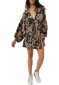 Brand new ⌛ Free People Printed Arzel Mini 👗 Dress 🔔 12 Brand new ⌛ Free People Printed Arzel Mini 👗 Dress 🔔 -Free People Sales Belk 820