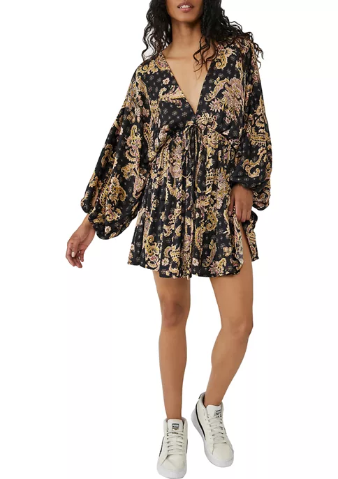 Brand new ⌛ Free People Printed Arzel Mini 👗 Dress 🔔 5 Brand new ⌛ Free People Printed Arzel Mini 👗 Dress 🔔 - Image 5