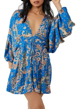 Brand new ⌛ Free People Printed Arzel Mini 👗 Dress 🔔 13 Brand new ⌛ Free People Printed Arzel Mini 👗 Dress 🔔 -Free People Sales Belk 821