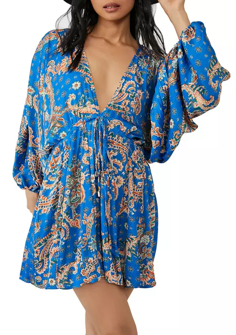 Brand new ⌛ Free People Printed Arzel Mini 👗 Dress 🔔 6 Brand new ⌛ Free People Printed Arzel Mini 👗 Dress 🔔 - Image 6