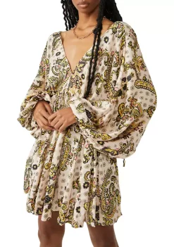 Brand new ⌛ Free People Printed Arzel Mini 👗 Dress 🔔 14 Brand new ⌛ Free People Printed Arzel Mini 👗 Dress 🔔 -Free People Sales Belk 822