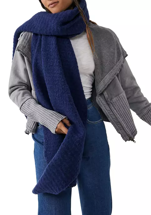 New ๐ Free People Ripple Recycled Blend Blanket Scarf โ๏ธ 3 New ๐ Free People Ripple Recycled Blend Blanket Scarf โ๏ธ - Image 3
