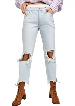 Top 10 🧨 Free People We The Free Jean Maggie Straight 👖 Jeans 🔔 -Free People Sales Belk 851