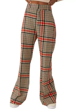 Best Pirce 😀 Free People Plaid Jules Pants 👏