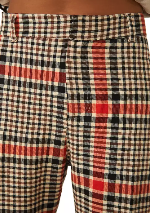 Best Pirce 😀 Free People Plaid Jules Pants 👏 4 Best Pirce 😀 Free People Plaid Jules Pants 👏 - Image 4
