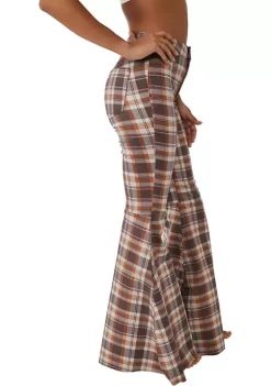 Best Sale 😉 Free People We the Free Just Float On Printed Flare 👖 Jeans 👏 -Free People Sales Belk 87