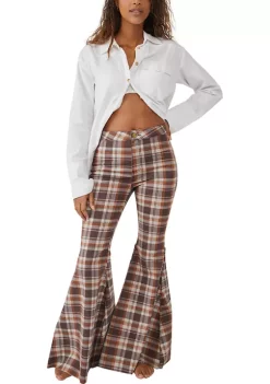 Best Sale 😉 Free People We the Free Just Float On Printed Flare 👖 Jeans 👏 -Free People Sales Belk 89