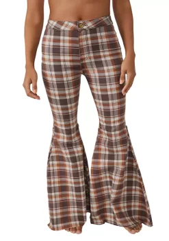 Best Sale 😉 Free People We the Free Just Float On Printed Flare 👖 Jeans 👏 -Free People Sales Belk 91