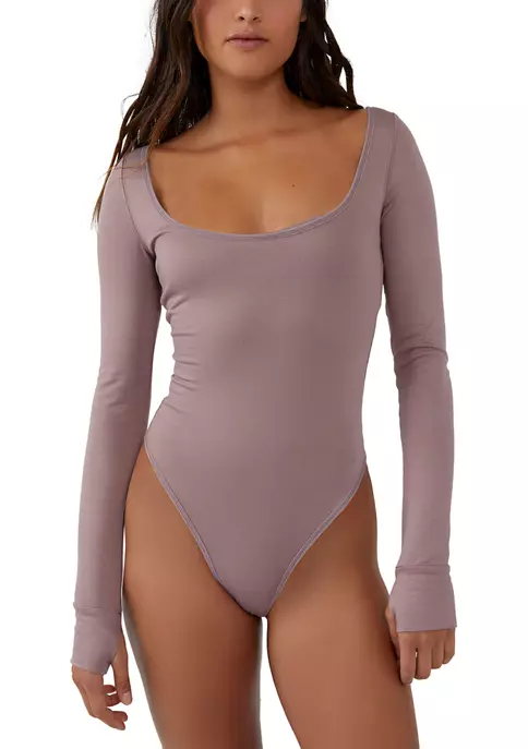 Cheap 🤩 Free People Settle In Scoop Neck Bodysuit 😀 7 Cheap 🤩 Free People Settle In Scoop Neck Bodysuit 😀 - Image 7