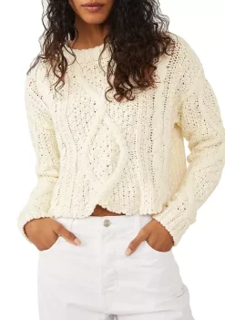 Cheapest 🌟 Free People Cutting Edge Cable Knit Sweater ⌛