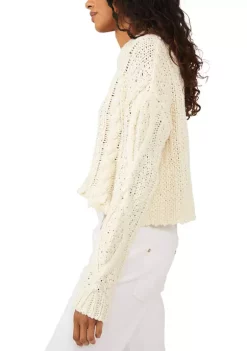 Cheapest 🌟 Free People Cutting Edge Cable Knit Sweater ⌛ -Free People Sales Belk 927