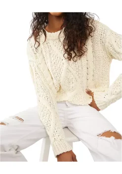 Cheapest 🌟 Free People Cutting Edge Cable Knit Sweater ⌛ -Free People Sales Belk 929