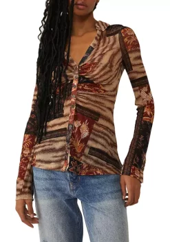 Discount 😀 Free People Lucky 👚 Shirt 🔔