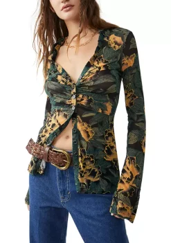 Discount 😀 Free People Lucky 👚 Shirt 🔔 -Free People Sales Belk 939