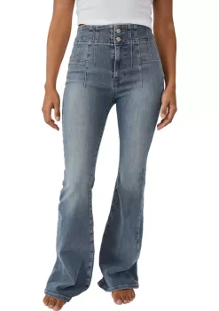 Buy 🛒 Free People We the Free Jayde Flare 👖 Jeans 👏 -Free People Sales Belk 957