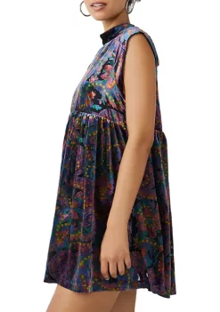 Cheap 😉 Free People All the Time Velvet Mini 👗 Dress 🔥 -Free People Sales Belk 971