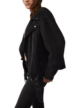 Deals 🎉 Free People Rebel Knit Moto Jacket ⌛ -Free People Sales Belk 991